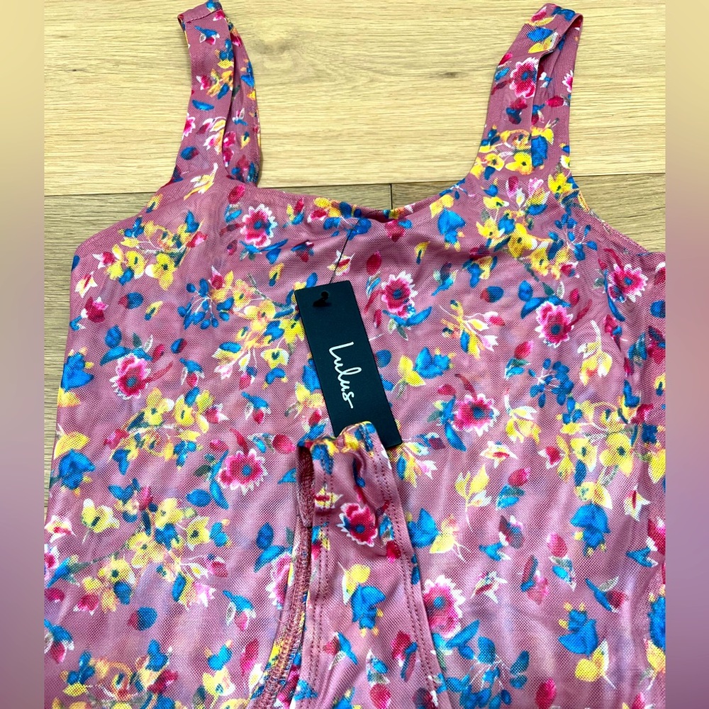 Lulus floral body suit XS